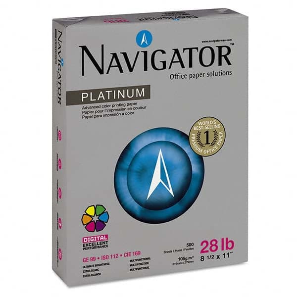 Navigator - Office Machine Supplies & Accessories Office Machine/Equipment Accessory Type: Copy Paper For Use With: Copiers; Fax Machines; Laser Printers - Apex Tool & Supply