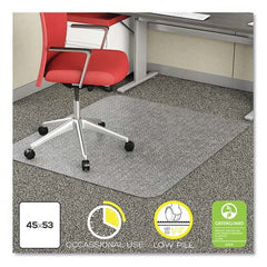 Deflect-o - Chair Mats Style: Straight Edge Shape: Rectangular - Apex Tool & Supply