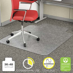 Deflect-o - Chair Mats Style: Straight Edge Shape: Rectangular - Apex Tool & Supply