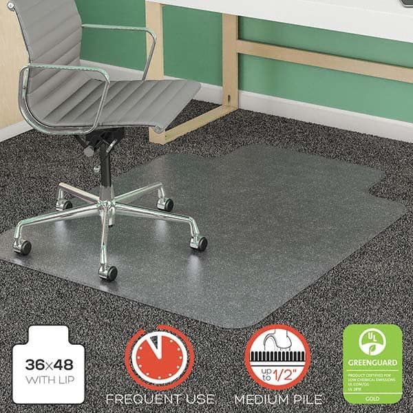 Deflect-o - Chair Mats Style: Beveled Edge Shape: Rectangular - Apex Tool & Supply