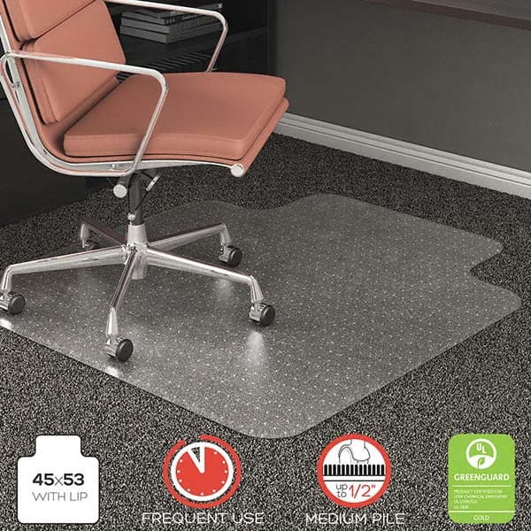 Deflect-o - Chair Mats Style: Beveled Edge Shape: Rectangular - Apex Tool & Supply