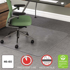Deflect-o - Chair Mats Style: Beveled Edge Shape: Rectangular - Apex Tool & Supply