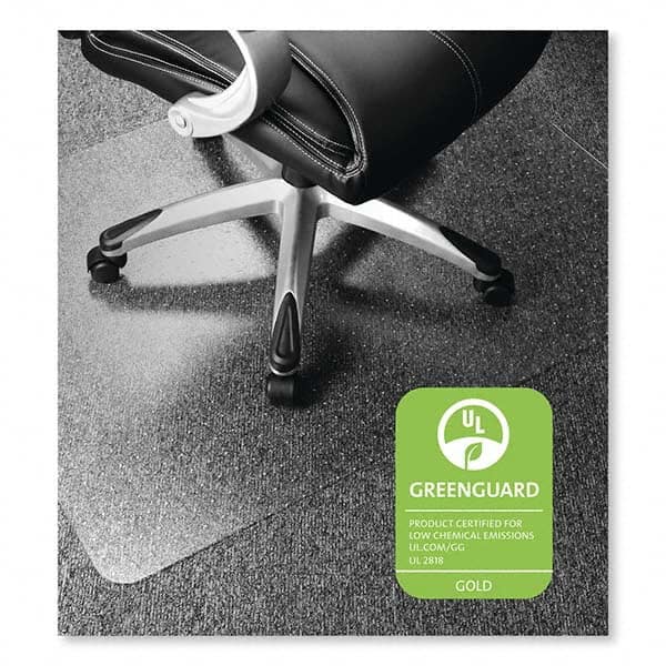 Floortex - Chair Mats Style: Straight Edge Shape: Rectangular - Apex Tool & Supply