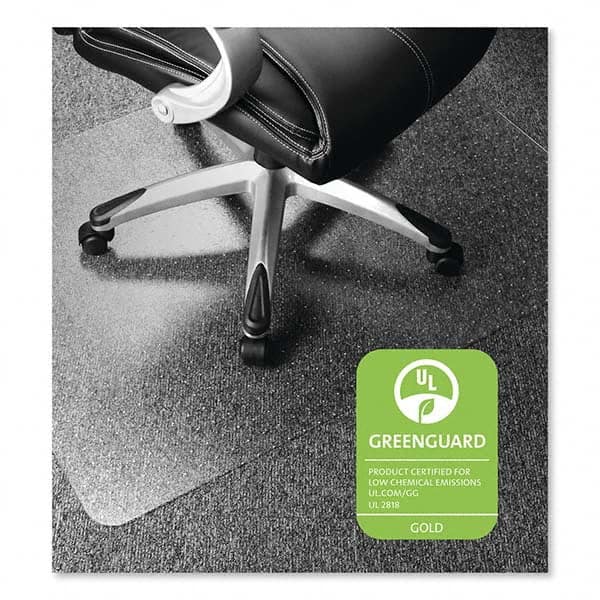 Floortex - Chair Mats Style: Straight Edge Shape: Rectangular - Apex Tool & Supply