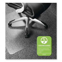 Floortex - Chair Mats Style: Straight Edge Shape: Rectangular - Apex Tool & Supply