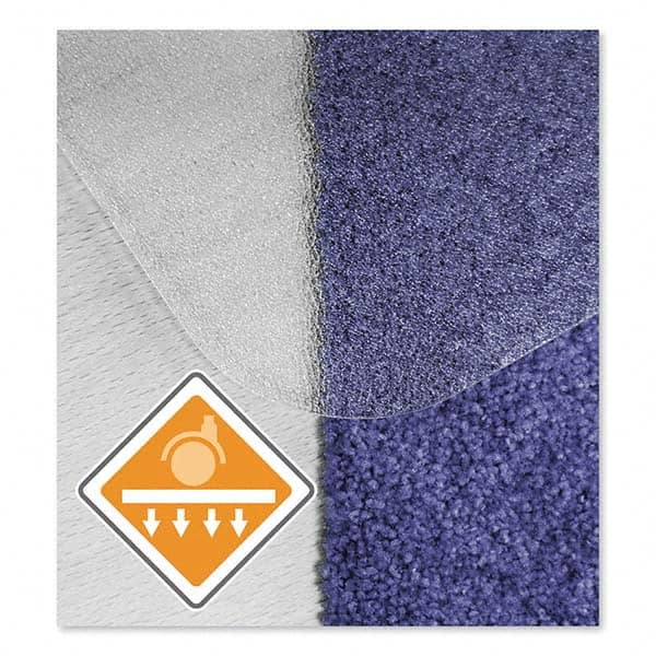 Floortex - Chair Mats Style: Straight Edge Shape: Rectangular - Apex Tool & Supply