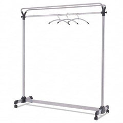 Alba - Coat Racks, Hooks & Shelving Type: Floor Rack Number of Hooks: 2 - Apex Tool & Supply