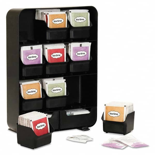 Mind Reader - Coffee, Tea & Accessories Breakroom Accessory Type: Tea Bag Holder Breakroom Accessory Description: Baggy Nine-Drawer Tea Bag and Accessory Holder - Apex Tool & Supply