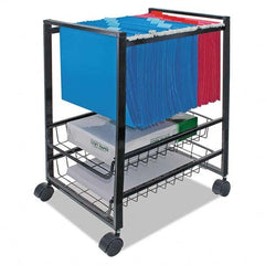 ADVANTUS - Compartment Storage Boxes & Bins Type: File Boxes-Portable Number of Compartments: 2.000 - Apex Tool & Supply
