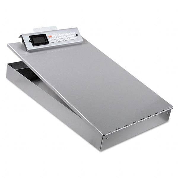 Saunders - Clip Boards Color: Silver Length (Inch): 12 - Apex Tool & Supply