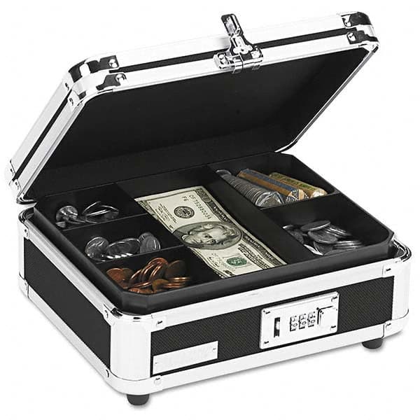 Vaultz - Compartment Storage Boxes & Bins Type: Cash Box Number of Compartments: 1.000 - Apex Tool & Supply
