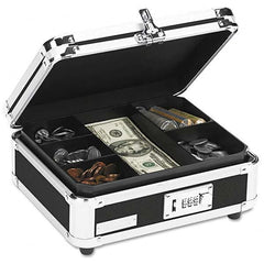 Vaultz - Compartment Storage Boxes & Bins Type: Cash Box Number of Compartments: 1.000 - Apex Tool & Supply