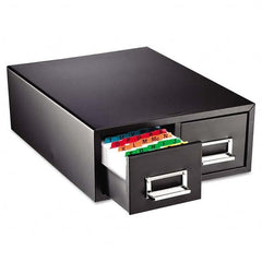 SteelMaster - Compartment Storage Boxes & Bins Type: Index Card Cabinet w/Pull Drawer Number of Compartments: 1.000 - Apex Tool & Supply