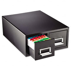 SteelMaster - Compartment Storage Boxes & Bins Type: Index Card Cabinet w/Pull Drawer Number of Compartments: 1.000 - Apex Tool & Supply