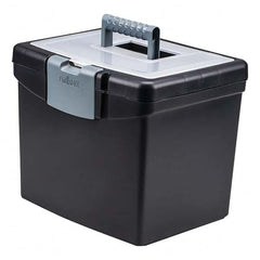 Storex - Compartment Storage Boxes & Bins Type: File Boxes-Portable Number of Compartments: 1.000 - Apex Tool & Supply