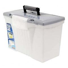 Storex - Compartment Storage Boxes & Bins Type: File Boxes-Portable Number of Compartments: 1.000 - Apex Tool & Supply