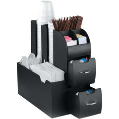 Mind Reader - Condiments & Dispensers Breakroom Accessory Type: Condiment Dispenser Breakroom Accessory Description: Coffee Condiment Caddy Organizer - Apex Tool & Supply