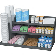Mind Reader - Condiments & Dispensers Breakroom Accessory Type: Condiment Dispenser Breakroom Accessory Description: Extra Large Coffee Condiment and Accessory Organizer - Apex Tool & Supply