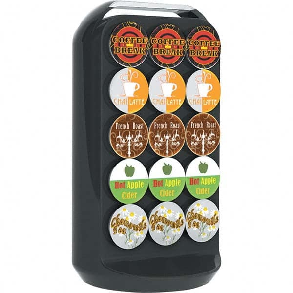 Mind Reader - Condiments & Dispensers Breakroom Accessory Type: Condiment Dispenser Breakroom Accessory Description: Coffee Pod Carousel, Fits 30 Pods - Apex Tool & Supply