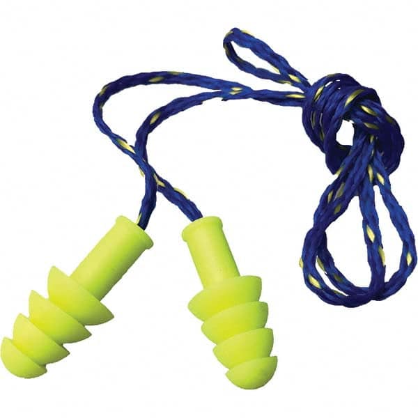 Cordova - 100 1-Pack Pairs Reusable Corded 27 dB Flanged Earplugs - Apex Tool & Supply