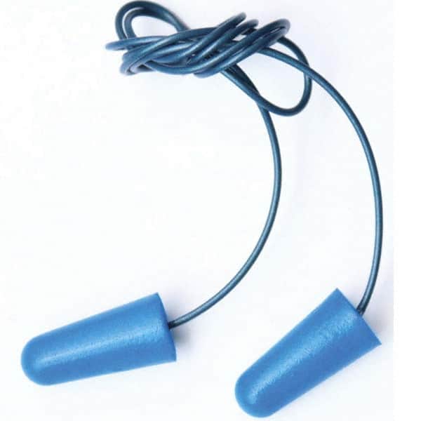 Cordova - 100 1-Pack Pairs Disposable Corded 32 dB Cone Shaped Earplugs - Apex Tool & Supply