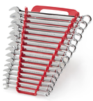 15 Piece - 12 Point - Polished Combination Wrench Set Metric - Apex Tool & Supply