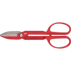 Milwaukee Tool - Snips Snip Type: Tinner's Snip Cut Direction: Straight - Apex Tool & Supply