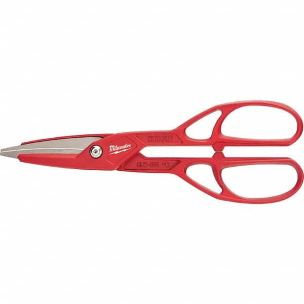 Milwaukee Tool - Snips Snip Type: Tinner's Snip Cut Direction: Straight - Apex Tool & Supply