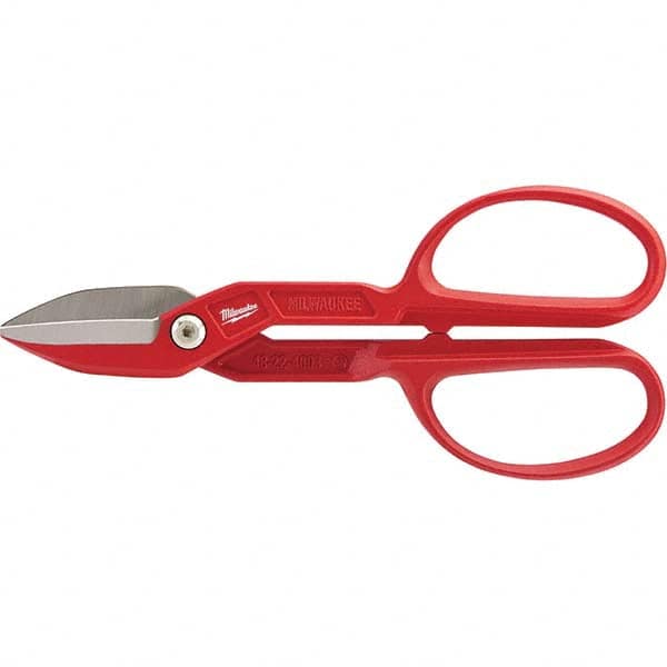 Milwaukee Tool - Snips Snip Type: Tinner's Snip Cut Direction: Straight - Apex Tool & Supply