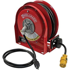 Reelcraft - Cord & Cable Reels End Type: Single Outlet Cable Length (Feet): 30 - Apex Tool & Supply