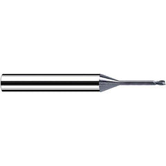 Fraisa - 3mm Diam 2 Flute Solid Carbide 0.5mm Corner Radius End Mill - Apex Tool & Supply