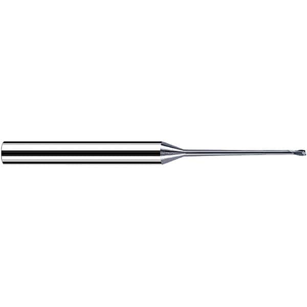 Fraisa - 3mm Diam 2 Flute Solid Carbide 0.2mm Corner Radius End Mill - Apex Tool & Supply