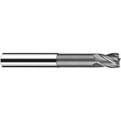 Fraisa - 2mm Diam 4 Flute Solid Carbide 0.2mm Corner Radius End Mill - Apex Tool & Supply