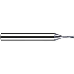 Fraisa - 1.5mm Diam 2 Flute Solid Carbide 0.2mm Corner Radius End Mill - Apex Tool & Supply