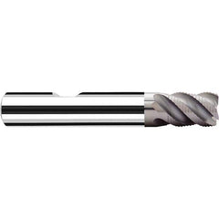 Fraisa - 1/4" Diam, 3/8" LOC, 4 Flute Solid Carbide Roughing Square End Mill - Apex Tool & Supply