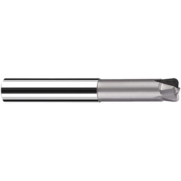 Fraisa - 12mm Diam Solid Carbide Single End 4 Flute High-Feed End Mill - Apex Tool & Supply