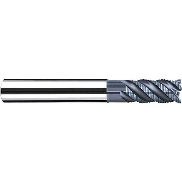 Fraisa - 3/4" Diam, 1-3/8" LOC, 4 Flute Solid Carbide Roughing Square End Mill - Apex Tool & Supply