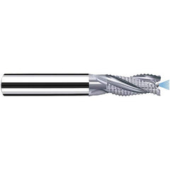 Fraisa - 25mm Diam, 44mm LOC, 3 Flute Solid Carbide Roughing Square End Mill - Apex Tool & Supply