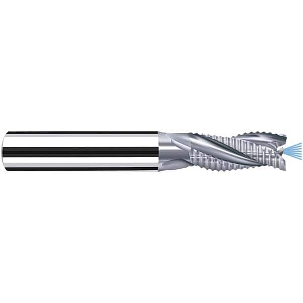 Fraisa - 12mm Diam, 26mm LOC, 3 Flute Solid Carbide Roughing Square End Mill - Apex Tool & Supply