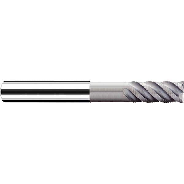 Fraisa - 3/8" Diam, 1" LOC, 4 Flute Solid Carbide Roughing Square End Mill - Apex Tool & Supply