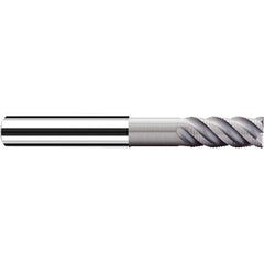 Fraisa - 3/8" Diam, 1" LOC, 4 Flute Solid Carbide Roughing Square End Mill - Apex Tool & Supply