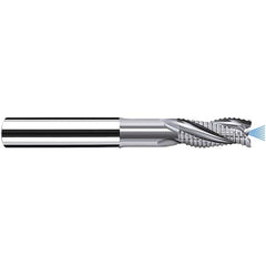 Fraisa - 25mm Diam, 50mm LOC, 3 Flute Solid Carbide Roughing Square End Mill - Apex Tool & Supply