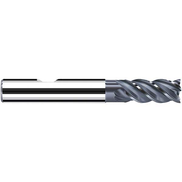 Fraisa - 2mm Diam 4 Flute Solid Carbide 0.05mm Corner Radius End Mill - Apex Tool & Supply