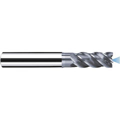 Fraisa - 3/8" Diam 4 Flute Solid Carbide 0.008" Corner Radius End Mill - Apex Tool & Supply