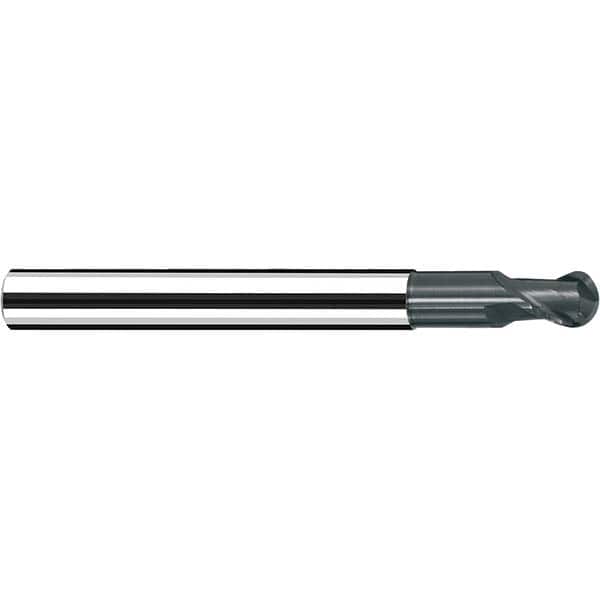 Fraisa - 5/16" Diam, 5/16" LOC, 2 Flute Solid Carbide Ball End Mill - Apex Tool & Supply