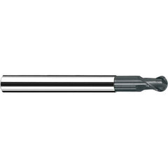 Fraisa - 1/4" Diam, 1/4" LOC, 2 Flute Solid Carbide Ball End Mill - Apex Tool & Supply