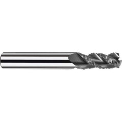 Fraisa - 3/4" Diam, 1-1/2" LOC, 3 Flute Solid Carbide Roughing Square End Mill - Apex Tool & Supply