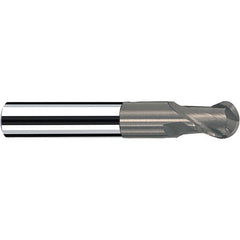 Fraisa - 5/16" Diam, 5/16" LOC, 2 Flute Solid Carbide Ball End Mill - Apex Tool & Supply