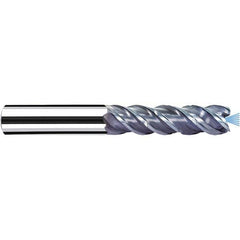 Fraisa - 1/4" Diam 4 Flute Solid Carbide 0.006" Corner Radius End Mill - Apex Tool & Supply
