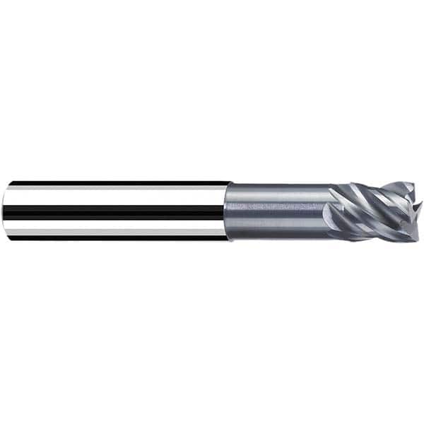 Fraisa - 5mm, 6mm LOC, 57mm OAL, 4 Flute Solid Carbide Square End Mill - Apex Tool & Supply